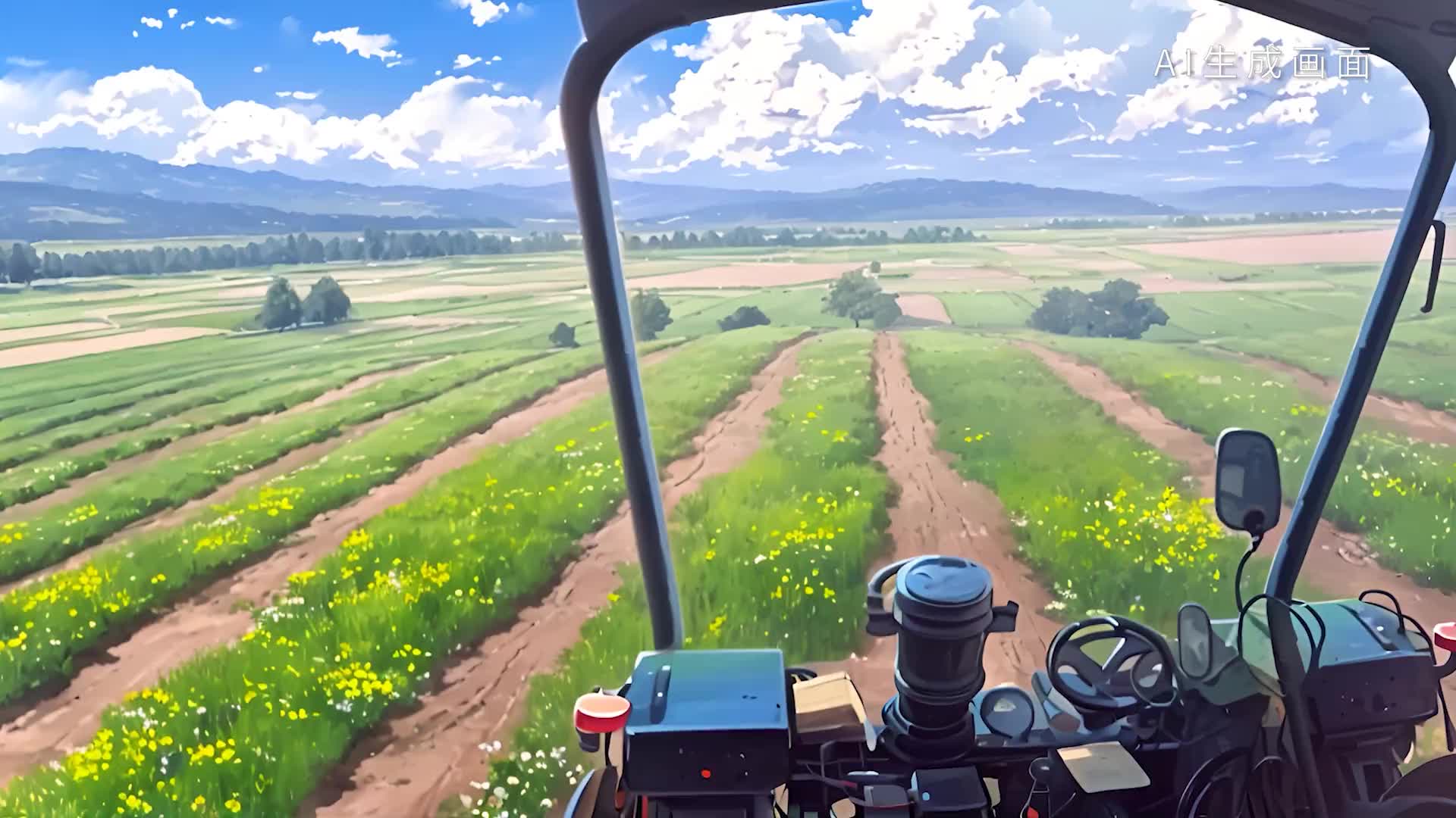 AI＆现实版农耕里的大美中国，每一帧都是壁纸！